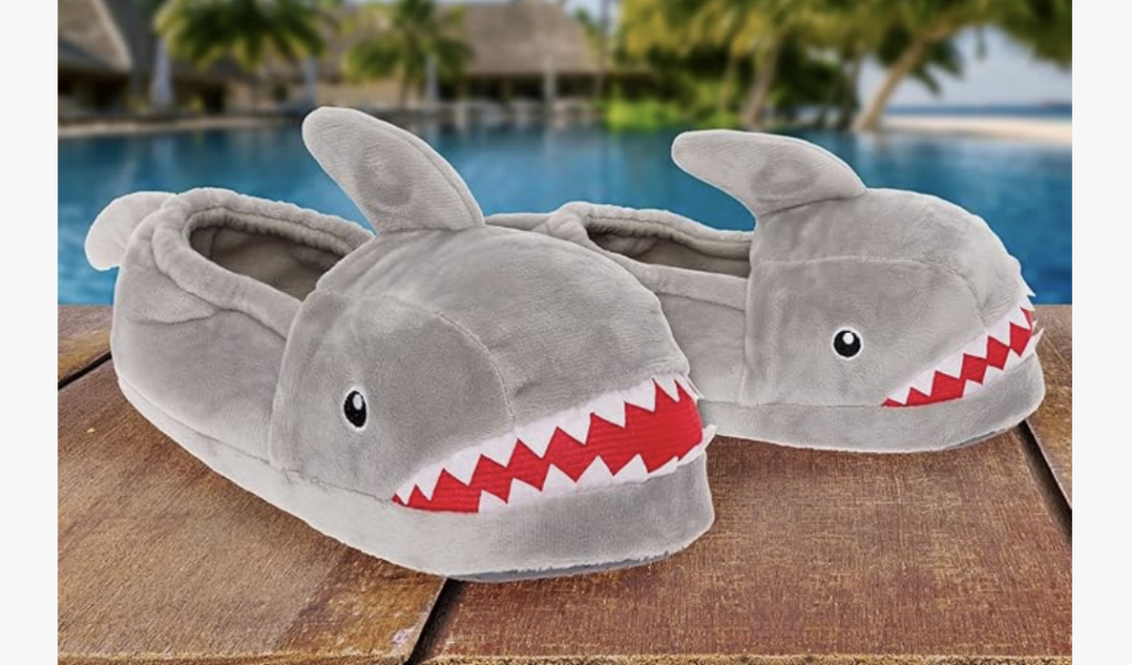 shark slippers for kids